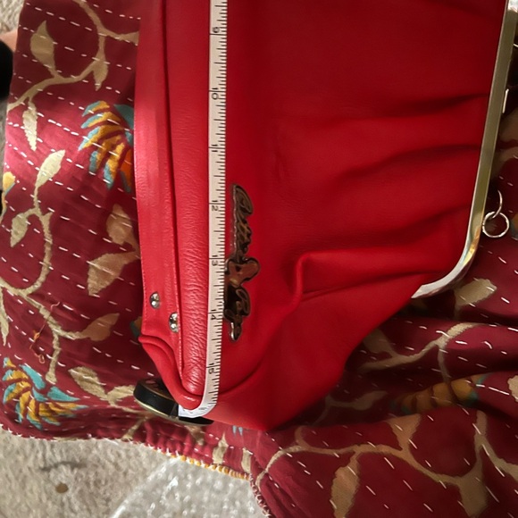 Retired red Bettie Page Purse HTF - Picture 4 of 7